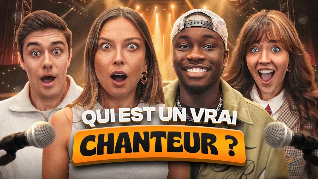 Devine qui est un vrai chanteur (ft Jungeli, Axel de la StarAc et Coline Sicre)