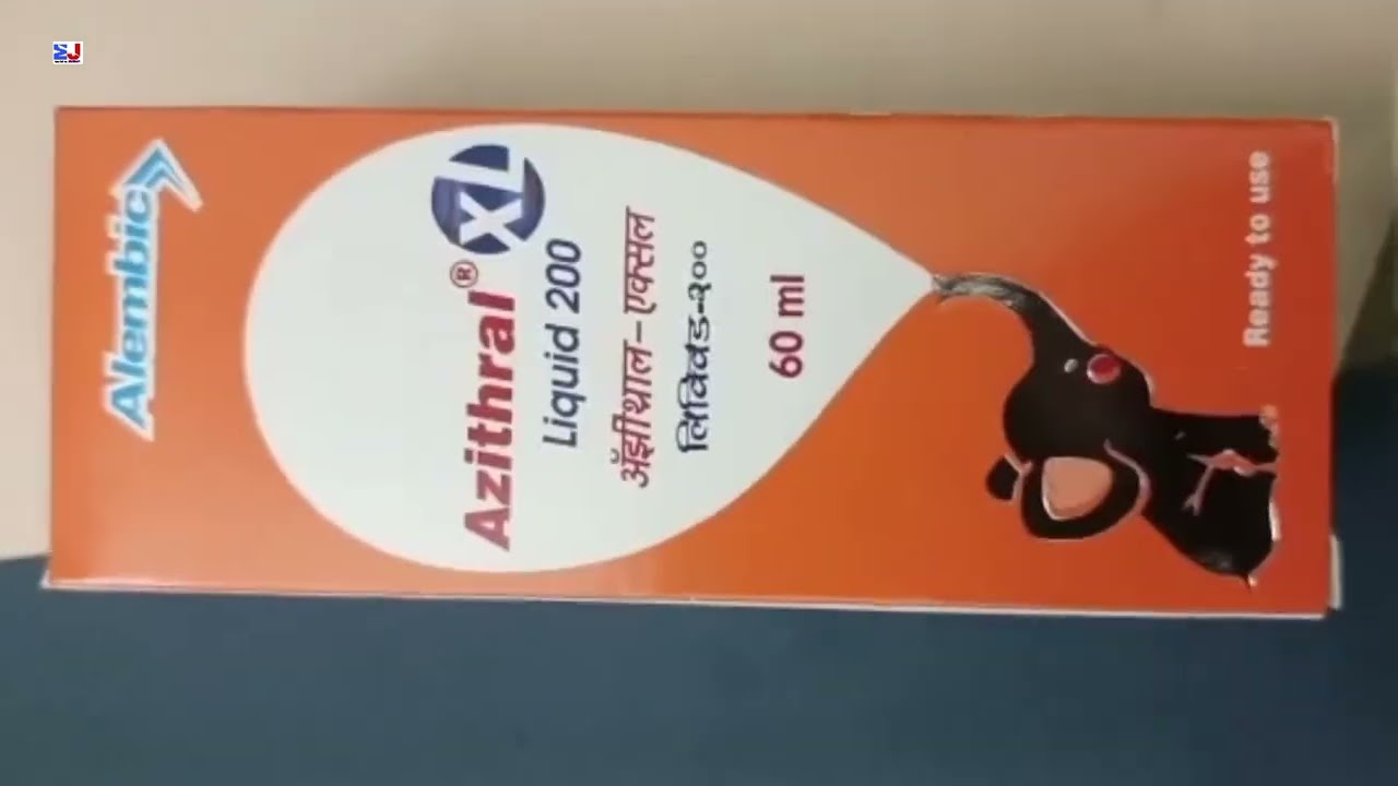 Azithral XL 200 Liquid | Azithromycin Liquid | Azithromycin Syrup | Azithral XL 200 Syrup | Azithral
