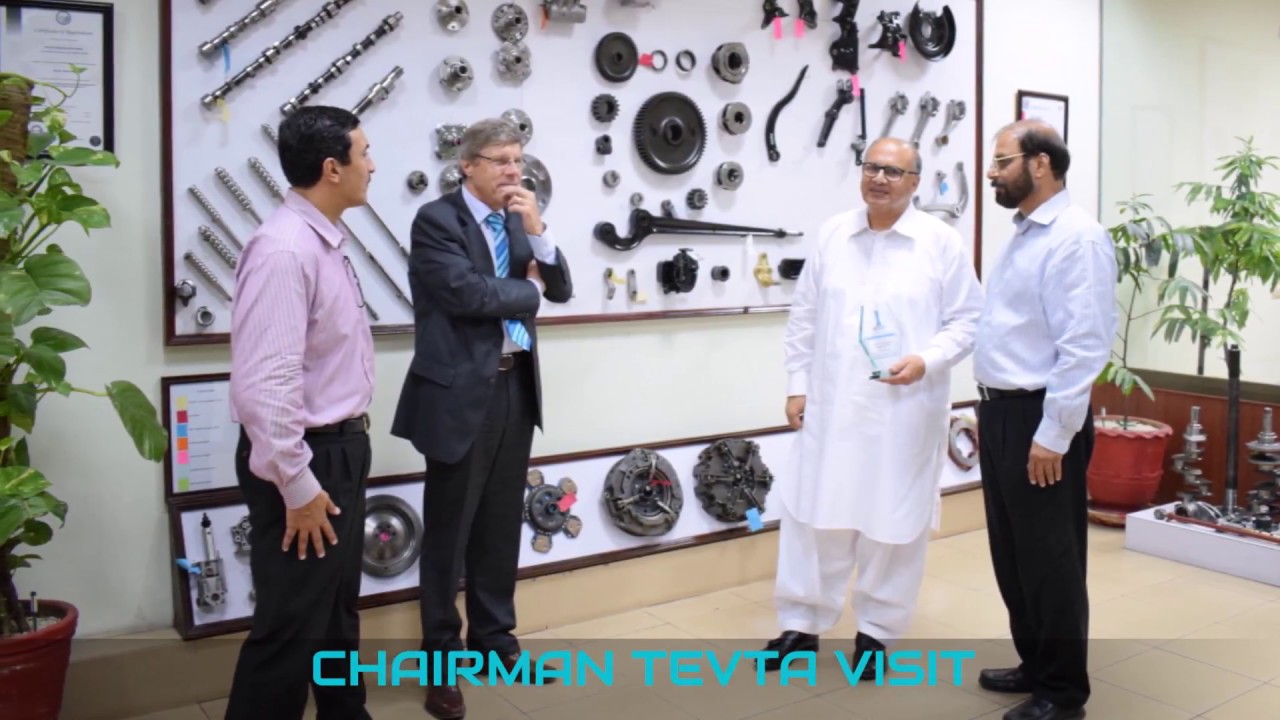 Chairman TEVTA  Visit to Infinity School of Engineering