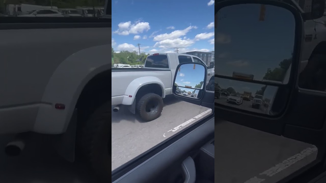 3rd gen 6.7 megacab dually straight piped Cummins