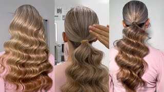Hollywood ponytail || Amazing hairstyle by Andreeva Nata 3,765 views 4 days ago 12 minutes, 13 seconds