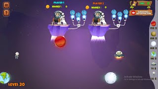 😳Big brother v/s little brother🥵Gold Miner Challenge 🕹️ Two Player Games- part 2 #cartoon #hollywood screenshot 1