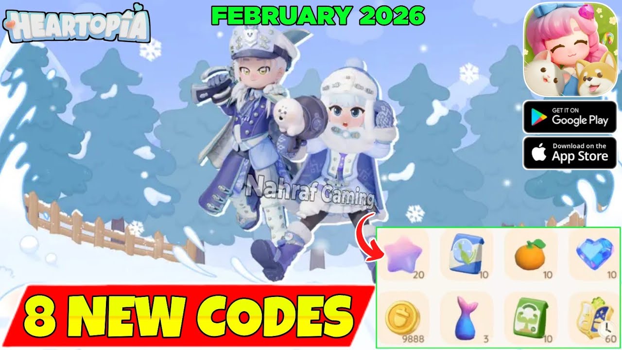 𝗨𝗣𝗗🛑𝗛𝗲𝗮𝗿𝘁𝗼𝗽𝗶𝗮 𝗚𝗶𝗳𝘁 𝗖𝗼𝗱𝗲𝘀 𝗙𝗘𝗕 𝟮𝟬𝟮𝟲 | 𝗛𝗲𝗮𝗿𝘁𝗼𝗽𝗶𝗮 𝗖𝗼𝗱𝗲𝘀 - 𝗛𝗼𝘄 𝘁𝗼 𝗥𝗲𝗱𝗲𝗲𝗺 𝗖𝗼𝗱𝗲