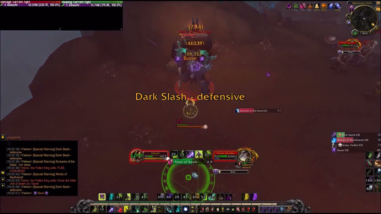 Legion Beta Dh tank Solo ymiron mythic+0
