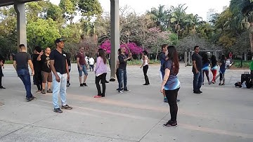 Rehearsing IZD 2016 Zouk FLASHMOB