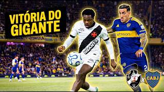 VASCO VENCE O BOCA JÚNIORS EM LA BOMBONERA, COM UM JOGADOR A MENOS!