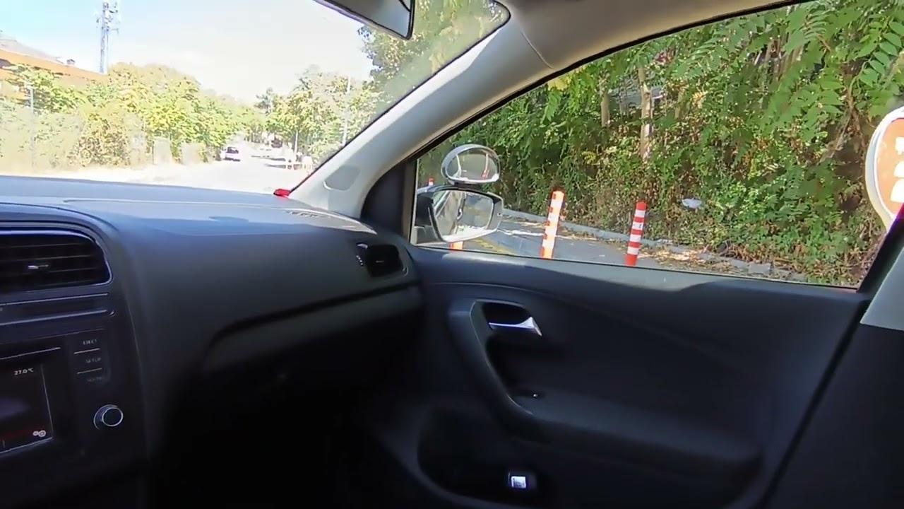 ŞİŞLİ . KEMERBURGAZ DİREKSİYON SINAV ALANI . PARALEL PARK NASIL YAPILIR ..?