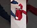 冬服のかさばらない畳み方3選!#収納 #衣替え