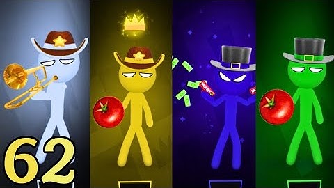 Stickman Party 1234 Player - Gameplay Walkthrough Part 62 - Tournament Mode (iOS, Android)