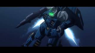Gundam Atlas Battle Scene | GUNDAM THUNDERBOLT: BANDIT FLOWER | Snowland Battle Moment | Full HD