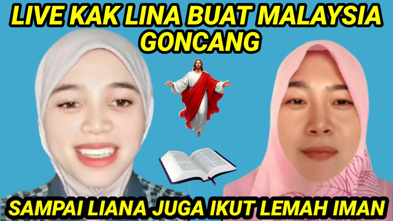 LIVE‼️LINA MALAYSIA BIKIN GONCANG IMAN TETANGGA SEBELAH