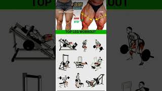 Top Legs workout#leg #legdayworkout #gymmotivation #viral#trending less