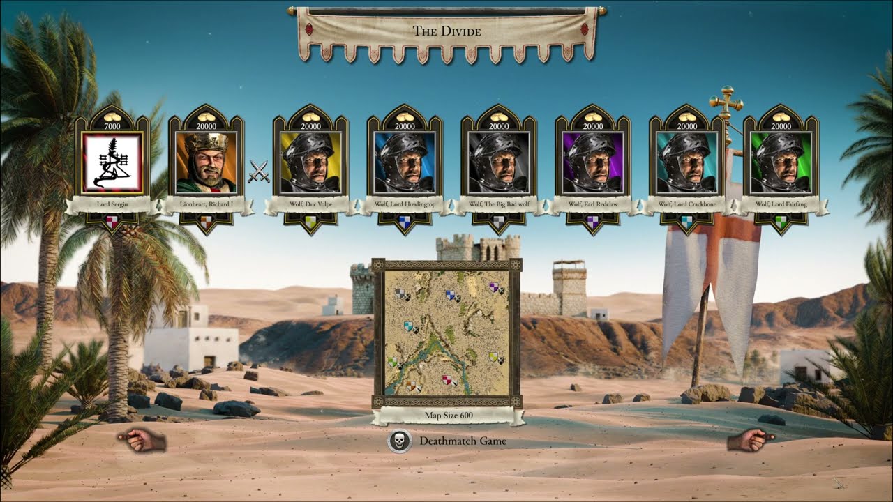 EPIC 2v6 Lions Among Wolves - Stronghold Crusader Definitive Edition