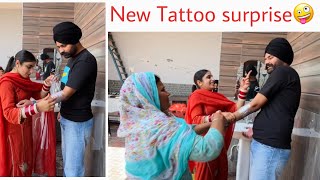 New Tatto Surprise 🤪 | Anmol Bhullar | Vlog