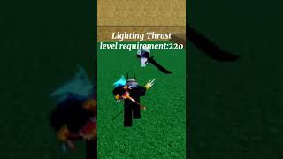 #bloxfruits #showcase #electricclaw #viralshorts #levelrequirements showcase electric claw
