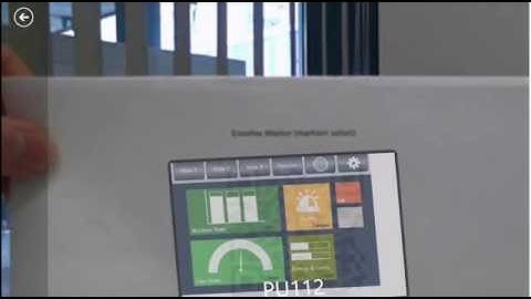 UBIK showing Live Zenon Dashboard in AR