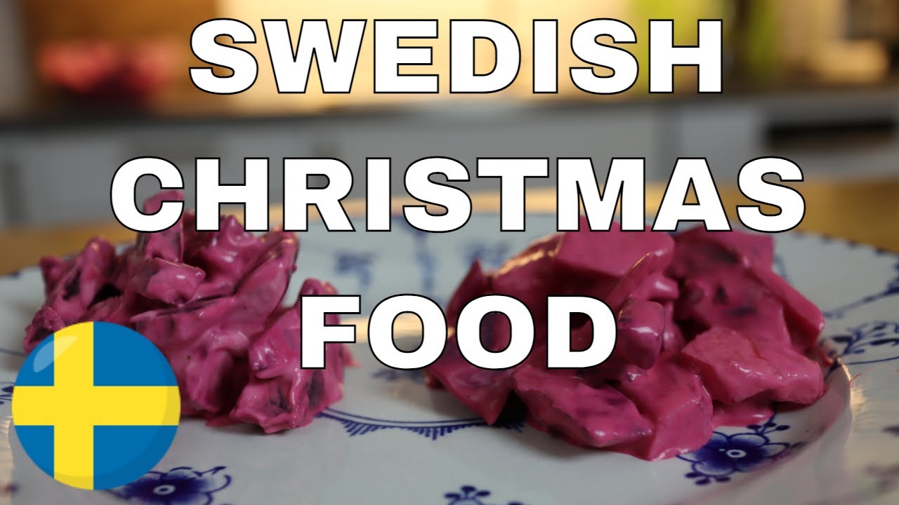 BEETROOT SALAD RECIPE ( SWEDISH VERSION ) -  RÖDBETSSALLAD -  SWEDISH CHRISTMAS FOOD | EPISODE 3