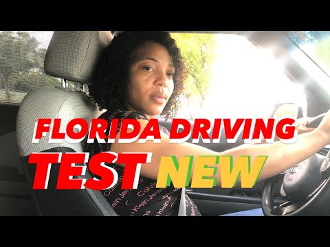 NEW FLORIDA driving TEST [2022] - YouTube