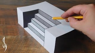 Ultimate Guide on How to Draw 3D Steps - Trick Art For Kids