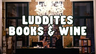 Luddites: A Bookstore/Wine Bar In Antwerp, Belgium 🥂📚