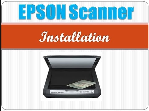 How to install a Epson Perfection 2480 Scanner