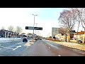 Snowy Birmingham City Drive 4K POV | Winter Dashcam ASMR