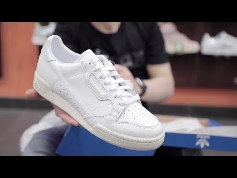 Unboxing Sneakers Adidas Continental 80 Home Of Classic Bianco EE6329 |  Freesneak Shop - YouTube