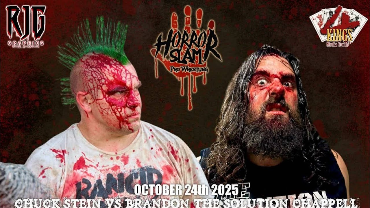Horrorslam: (Lightube Armageddon Deathmatch) Chuck Stein vs. "The Solution." Brandon Chappell. 