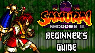 Samurai Shodown 3 - Beginner's Guide Video [TIMESTAMPED; SUBTITLED] screenshot 2