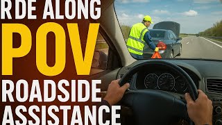 Ride Along: A Day Doing Roadside Assistance 🚗 | Real-Life POV Experience