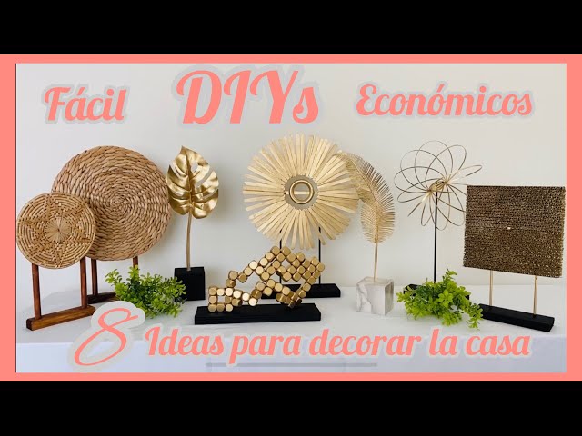 Cómo hacer detalles dorados, Plumas doradas, Adornos fáciles scrapbooking  DIY