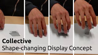 Collective Shape-changing Display Concept Video [Suzuki 2017]