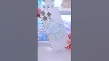 The prettiest Cinnamoroll Pop Socket from Miniso. It