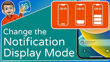 Change your Notification Display Mode ⭐ iOS 16 Tips