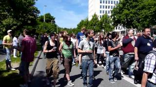 CSD Kiel 2010 Demonstrationszug in Kieler Innenstadt