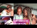 vlog:BEST SURPRISE GIFTS TO MY SISTER...*she almost cried*😍💞