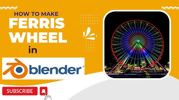 Ferris Wheel in Blender | #blender #blendertutorial #blender3d