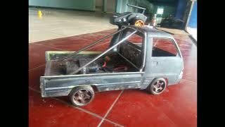 RC Pick up Mitsubishi T 120 SS drift | WPL D12