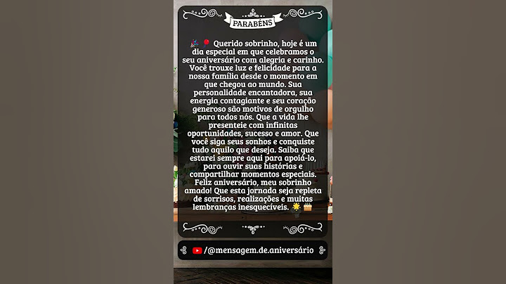 Belissima mensagem de aniversário para sobrinhos 🎉🎈