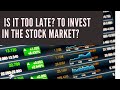 Should I Invest in the Stock Market? Is it too late to invest as of August 2020? Portfolio Update