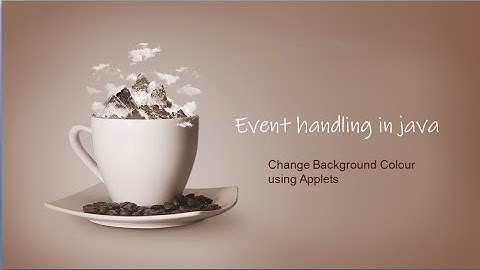 Change Background Color with Buttons using applets in Java || #javatutorials #java #applets