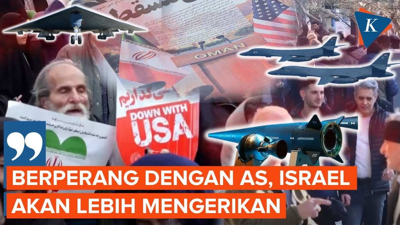 Bayang-bayang Perang Pecah, Warga Iran Susah Tidur Nyenyak dan Makan Enak