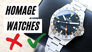 Are Homage Watches Worth It? | Ft. Steinhart Ocean One Vintage GMT