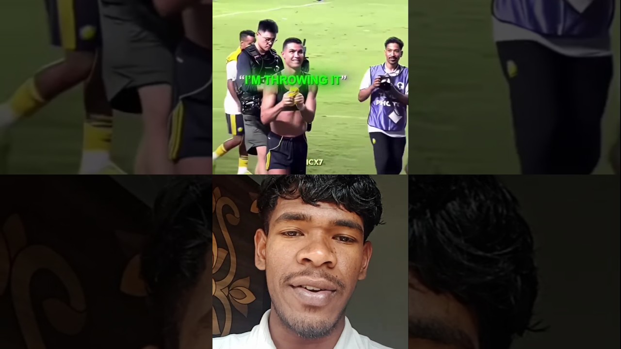 RONALDO VS RONALDO JR WITH FANS 🔥