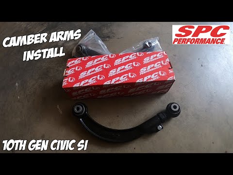 SPC Performance Camber Arms Install | 10th Gen Civic Si
