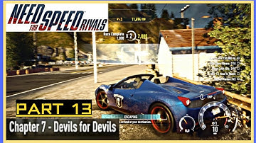 NEED FOR SPEED RIVALS | WALKTHROUGH PART 13 | CHAPTER 7: DEVILS FOR DEVILS (4K 60 FPS)