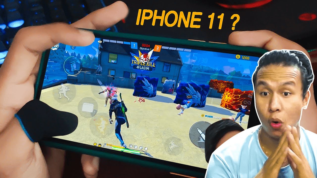 IPHONE 11 UNBOXING 🎁AND HANDCAM 📲 SETTINGS ⚙️ HUD + SENSI + DPI [FREE FIRE HIGHLIGHTS] 😍