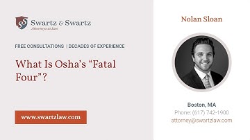 What Is Osha’s “Fatal Four”