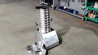 Working Principle of Vibrating Sieve Shaker