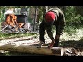 Даю стройку! ЗЕМЛЯНКА от А до Б! Как коптить ЛЕЩА В ЛЕСУ? Dugout and kitchen in the forest